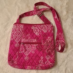 Vera Bradley NEW NWOT Beautiful Pink Crossbody/Shoulder Bag
